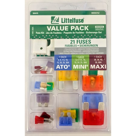 Littelfuse Fuse - Electrical, Cartridge Glass Or Ceramic 00940475Z